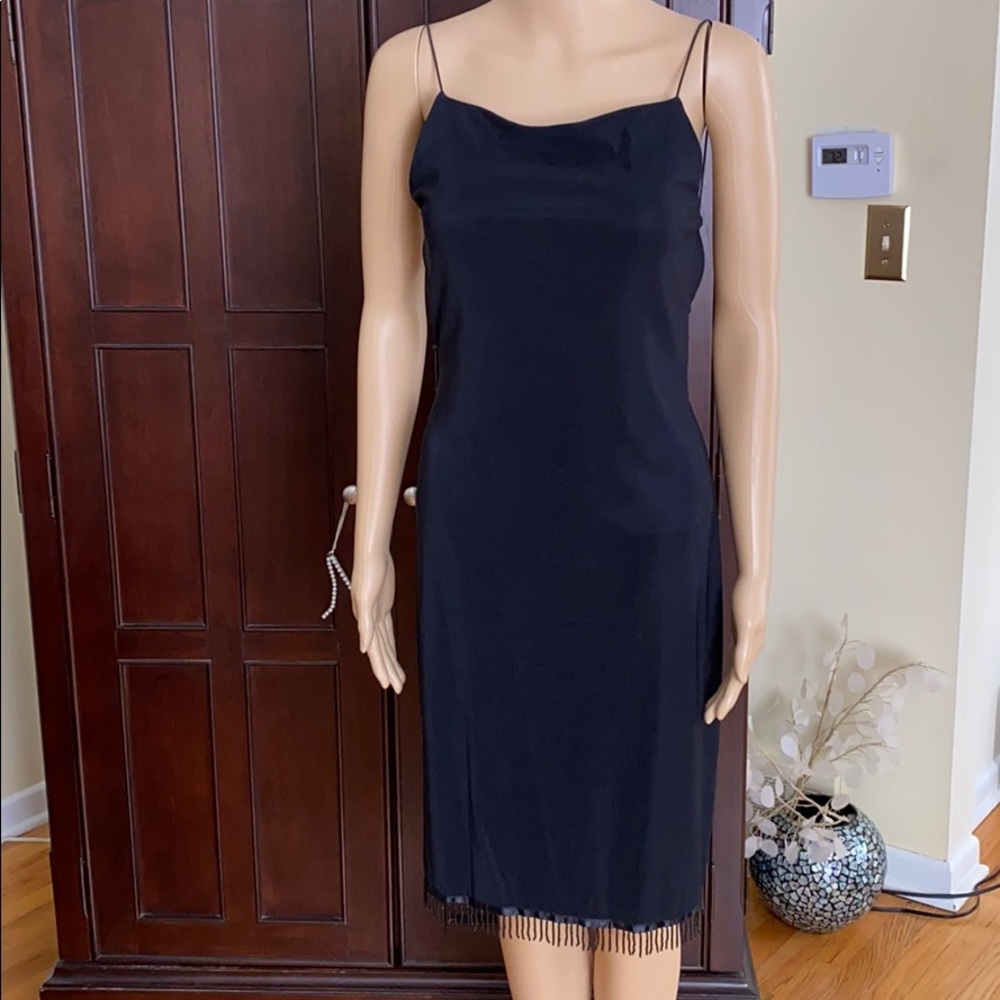 City Triangles sz M EUC dress w/ beading at hem